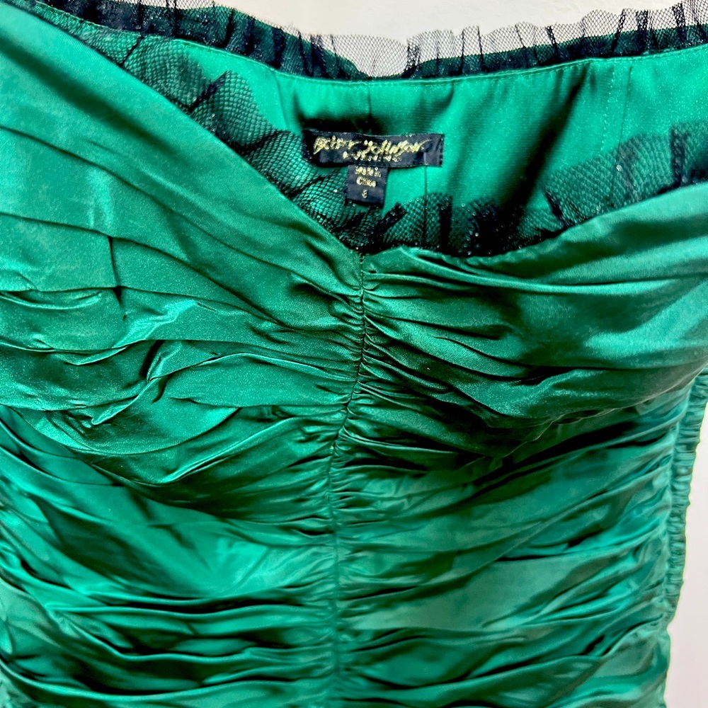 Vintage Emerald green Betsey Johnson dress